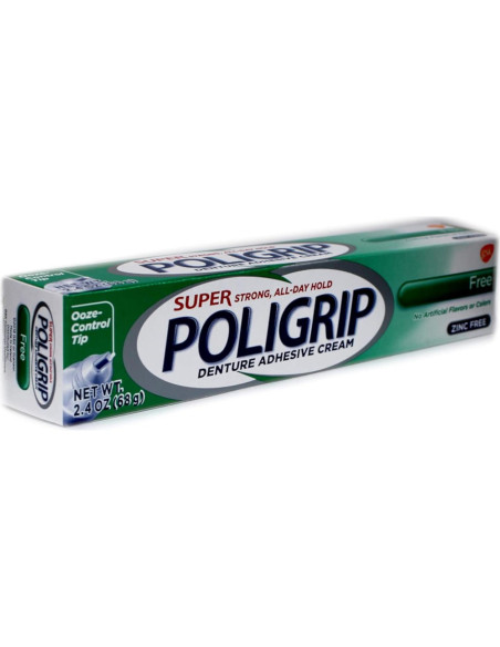 Crema Adhesiva para Prótesis Dental Super Poligrip 68g