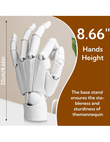 Mano Articulada para Dibujo Sufeasdf Modelo SM-1 PVC Flexible