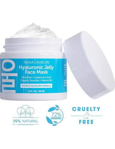 Mascarilla Facial de Gel Ácido Hialurónico SeoulCeuticals 56.7g