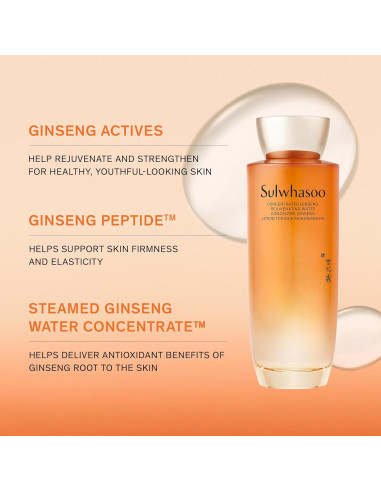 Tónico Facial Hidratante Sulwhasoo Ginseng 150 ml