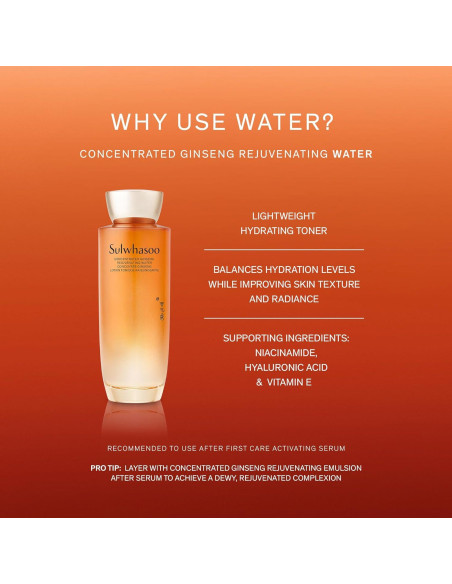 Tónico Facial Hidratante Sulwhasoo Ginseng 150 ml Tónico Facial Hidratante Sulwhasoo Ginseng 150 ml