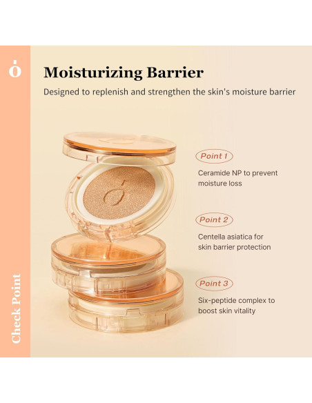 Cojín de Cobertura Skin Barrier Glow 4.25g - Acabado Radiante