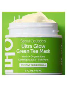 Mascarilla Facial Coreana SeoulCeuticals Té Verde 56.7g