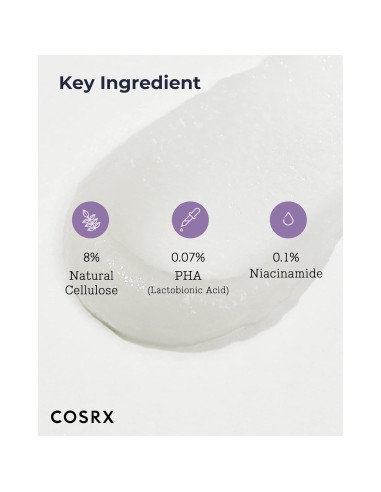 Gel Exfoliante Suave COSRX 120ml PHA para Piel Sensible