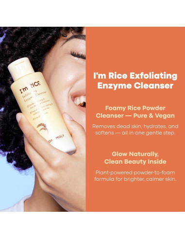 Exfoliante en Polvo TONYMOLY Estoy Arroz 50g - Limpiador Facial