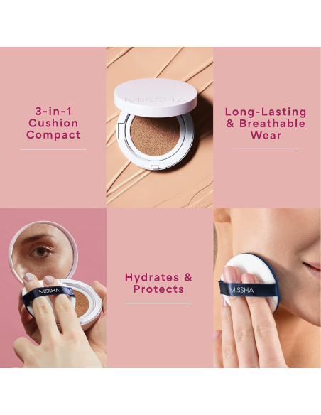 Base de Maquillaje Missha Magic Cushion No.23 Beige Natural 15g