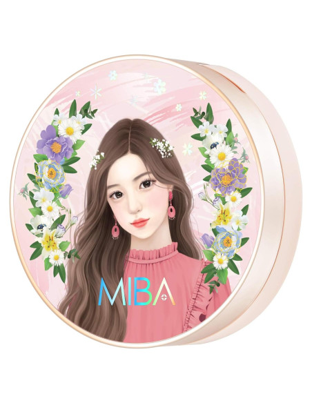 MIBA Cushion Fundación Ion Calcium 25g - Efecto Duradero No 23