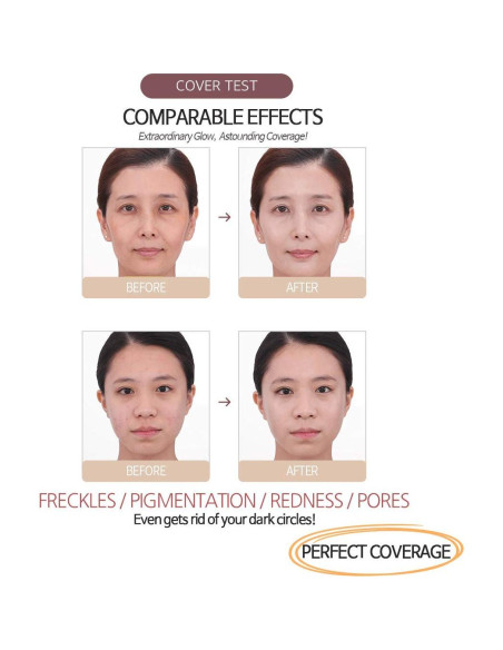 MIBA Cushion Fundación Ion Calcium 25g - Efecto Duradero No 23