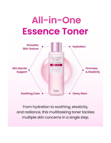 YADAH Colágeno Hydra Essence 150ml - Hidratación Profunda y Calmante