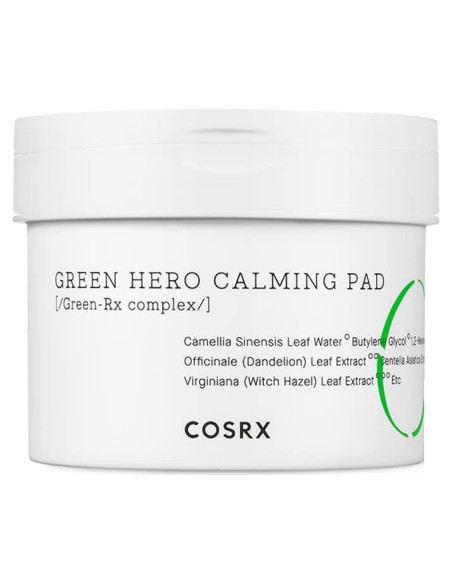 COSRX Almohadillas de Tónico de Té Verde 70 Unidades - Cuidado Piel Sensible