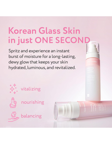 Face Republic Blooming Essence Mist 100ml - Hidratante Rosa Damascena