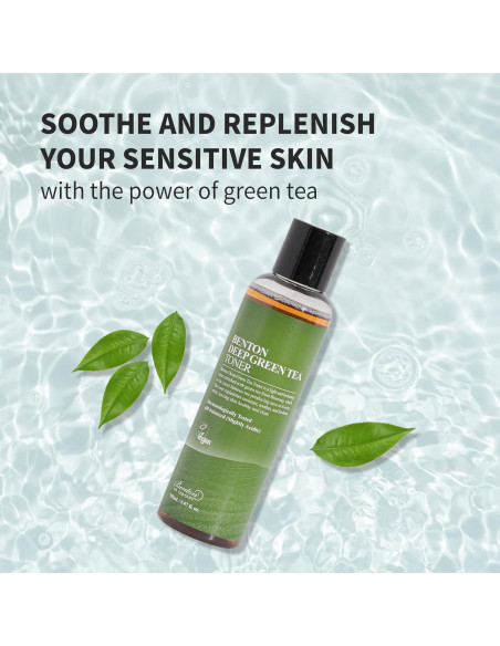 Tónico Facial BENTON Té Verde Profundo 150ml Piel Grasa Sensible Tónico Facial BENTON Té Verde Profundo 150ml Piel Grasa Sensible