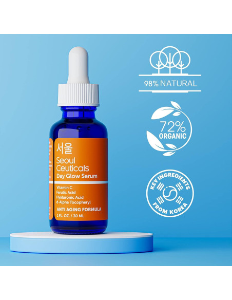 Conjunto de Sueros Faciales SeoulCeuticals - Vitamina C y Caracol