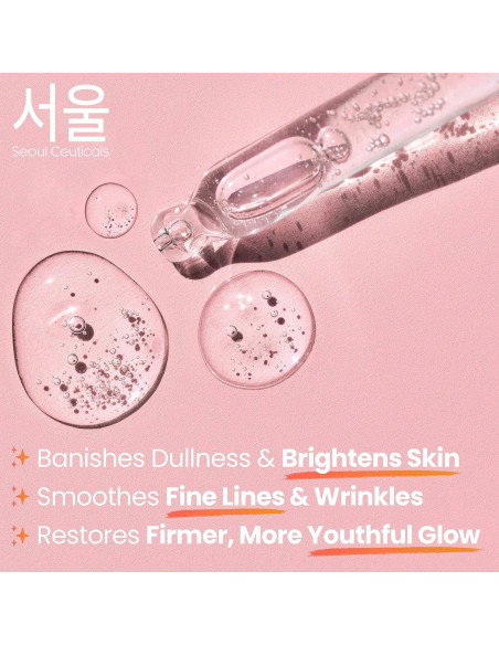 Conjunto de Sueros Faciales SeoulCeuticals - Vitamina C y Caracol