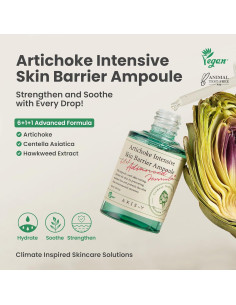 AXIS-Y Ampoule Hidratante Alcachofa 30 ml - Suero Calmante Vegano 2