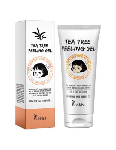 Gel Exfoliante Suave ROKKISS Árbol de Té 121.9 ml - Piel Radiante