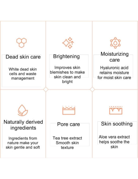 Gel Exfoliante Suave ROKKISS Árbol de Té 121.9 ml - Piel Radiante