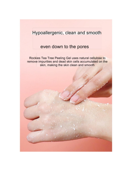 Gel Exfoliante Suave ROKKISS Árbol de Té 121.9 ml - Piel Radiante