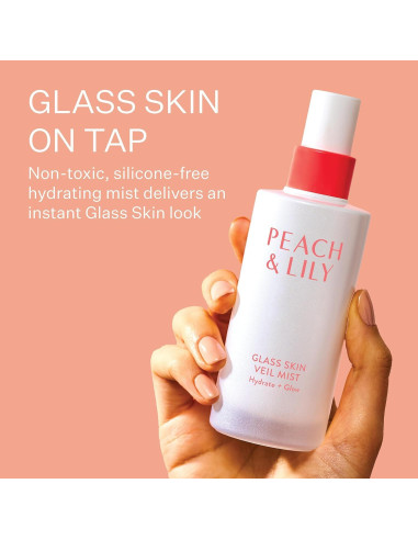 Rocío de Piel de Vidrio Peach & Lily 340g - Hidratante