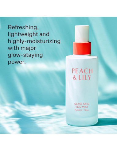 Rocío de Piel de Vidrio Peach & Lily 340g - Hidratante