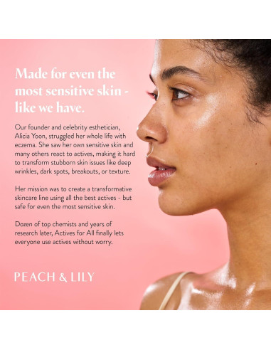 Rocío de Piel de Vidrio Peach & Lily 340g - Hidratante