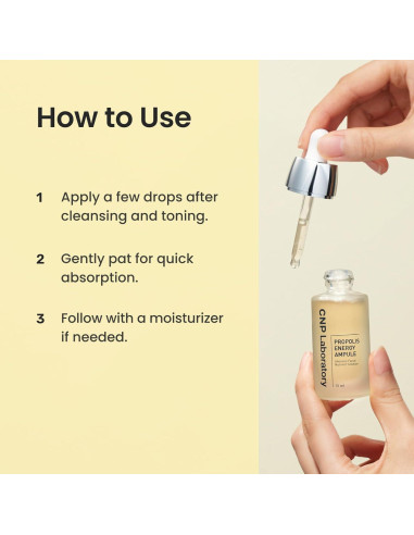 Suero Honey Glow CNP 15 ml - Ácido Hialurónico y Propóleo