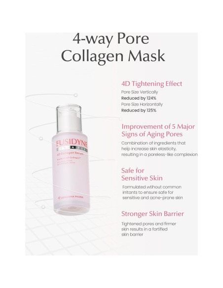 Suero de colágeno 4D Fusidyne 50ml - Hidratante Piel Radiante