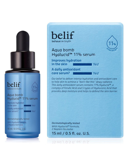 Serum Hidratante Belif Aqua Bomb Hyalucid 11% 15ml Piel Normal