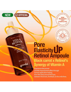 Ampoule Facial Goodal VITA-A Retinol 30ml - Hidratante Coreano 2