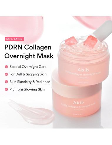 Mascarilla Nocturna de Colágeno Abib Jelly 80 ml - Vegan PDRN