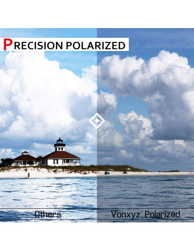 Lentes de repuesto polarizados Vonxyz para Oakley Flak 2.0