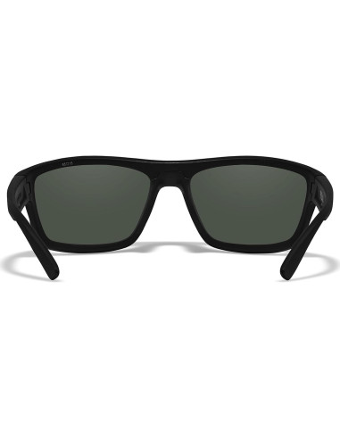 Gafas de Sol Polarizadas Wiley X Peak - Protección UV, Montura Negra