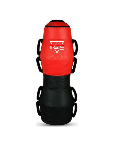 Bolsa de Golpes en el Suelo PGS MMA 120 cm Vinilo Rojo Negro