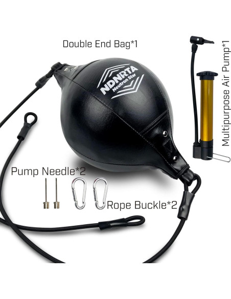 Bolsa de Doble Extremo NDNRTA Mejorada para Boxeo y MMA