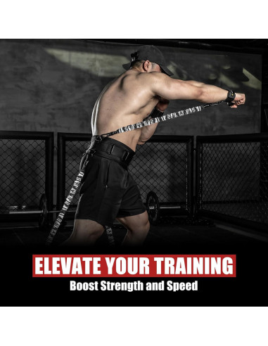 Cintas de Resistencia MANUEKLEAR 250LBS para Boxeo y MMA