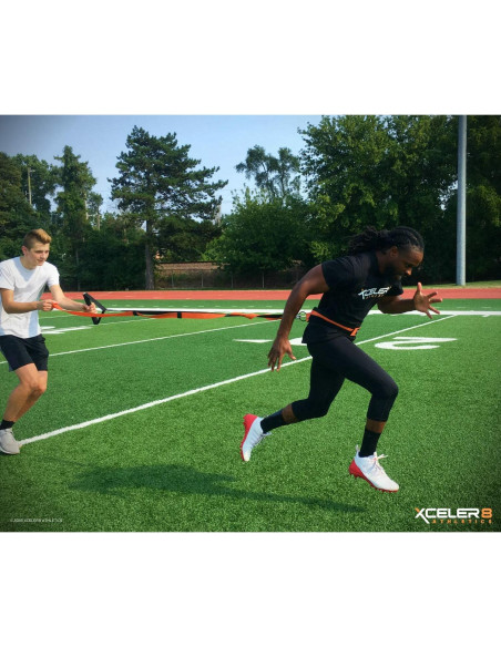 Kit de Entrenamiento de Velocidad XCELER8 - Arnés y Banda de Resistencia