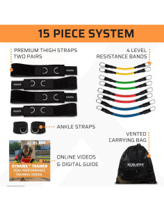 Bandas de Resistencia XCELER8 para Entrenamiento Deportivo 2