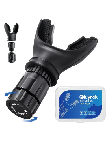 Entrenador Respiratorio Portátil en Caucho Natural - Enttgo