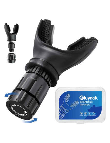 Entrenador Respiratorio Portátil en Caucho Natural - Enttgo