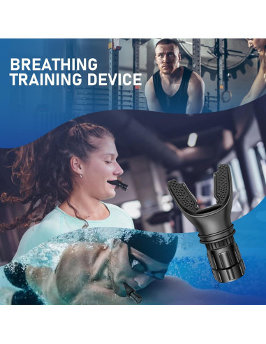 Entrenador Respiratorio Portátil en Caucho Natural - Enttgo