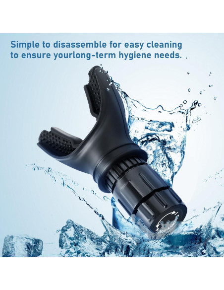 Entrenador Respiratorio Portátil en Caucho Natural - Enttgo