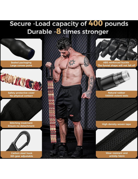 Bandas de Resistencia Ajustables Innstar 75kg para Pull Up