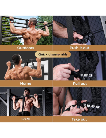 Bandas de Resistencia Ajustables Innstar 75kg para Pull Up