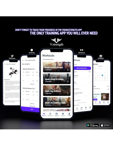 Banda de Resistencia Vikingstrength 360 para Entrenamiento