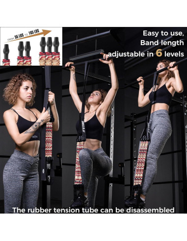 Bandas de Resistencia Ajustables Innstar 75kg para Pull Up