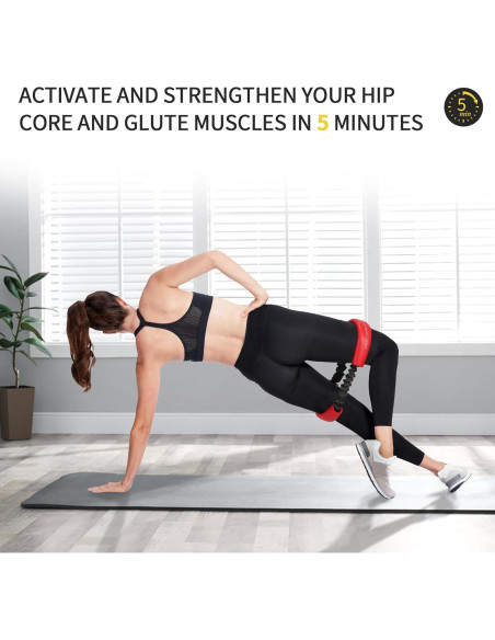 Banda de Resistencia para Glúteos Touioi - 3 Niveles de Resistencia