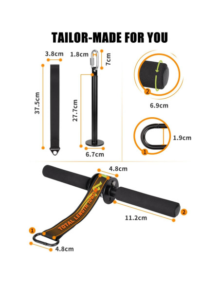 Entrenador de Muñeca y Antebrazo Hikeen - Kit Fitness Completo