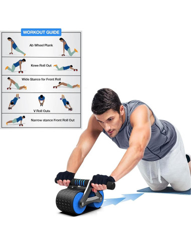 Rueda de Abdominales Automática HAVENYX con Almohadilla