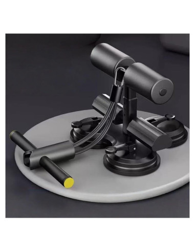 Entrenador Abdominal TITAAEAA Ajustable con 3 Ventosas