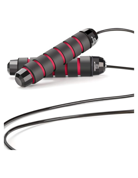 Cuerda para Saltar DEGOL Ajustable 2.74m con Mangos de Espuma